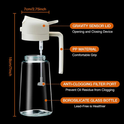 Grandeur Grove™ 2 in 1 Oil Dispenser