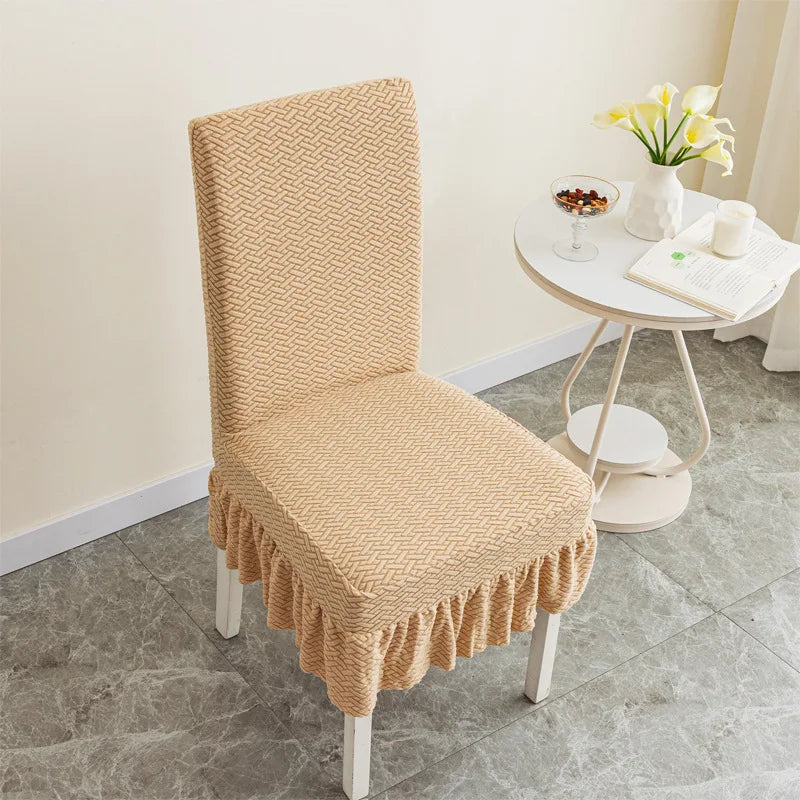 Grandeur Grove™ Skirt Dining Chair Cover