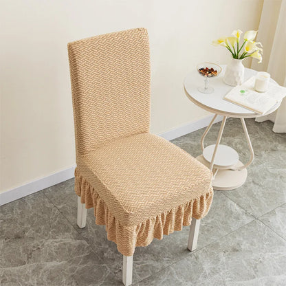 Grandeur Grove™ Skirt Dining Chair Cover