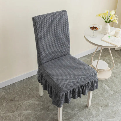 Grandeur Grove™ Skirt Dining Chair Cover