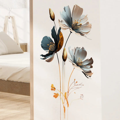 Grandeur Grove™ 3D Lotus PVC Wall Stickers