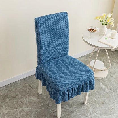 Grandeur Grove™ Skirt Dining Chair Cover