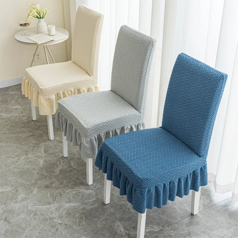 Grandeur Grove™ Skirt Dining Chair Cover