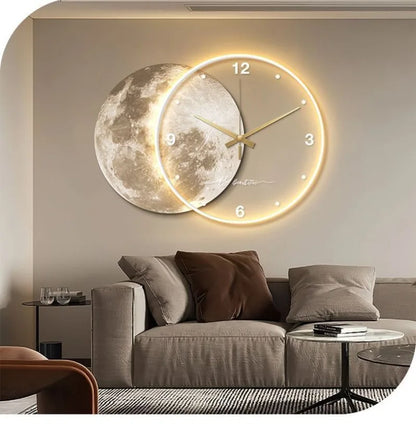 Grandeur Grove™ Living Room Wall Clock