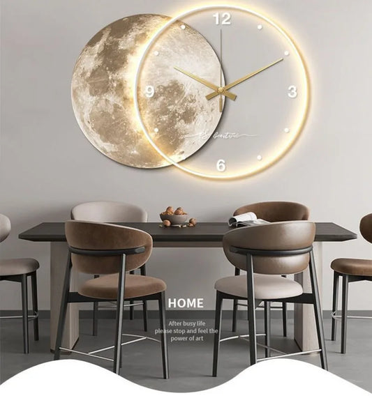 Grandeur Grove™ Living Room Wall Clock