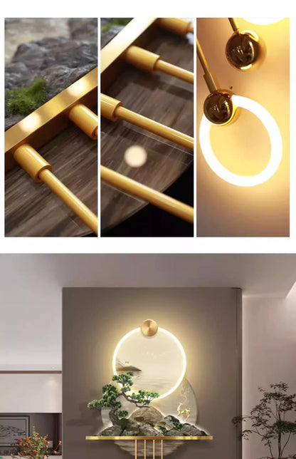 Grandeur Grove™ 3D Wall Lamp