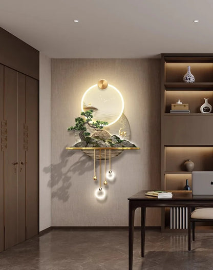 Grandeur Grove™ 3D Wall Lamp