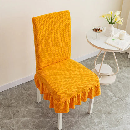 Grandeur Grove™ Skirt Dining Chair Cover