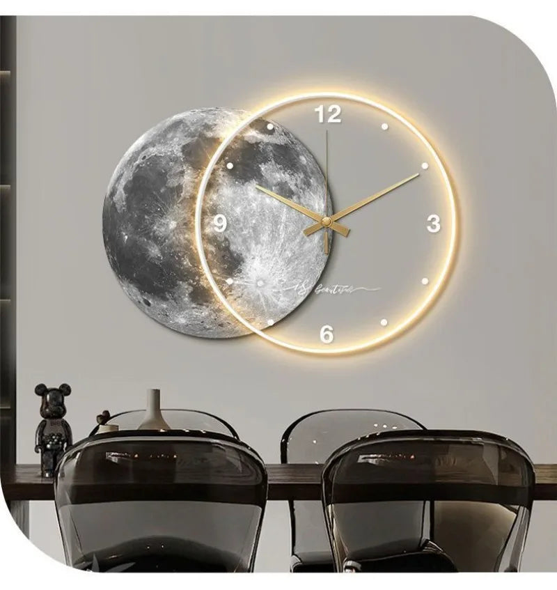 Grandeur Grove™ Living Room Wall Clock