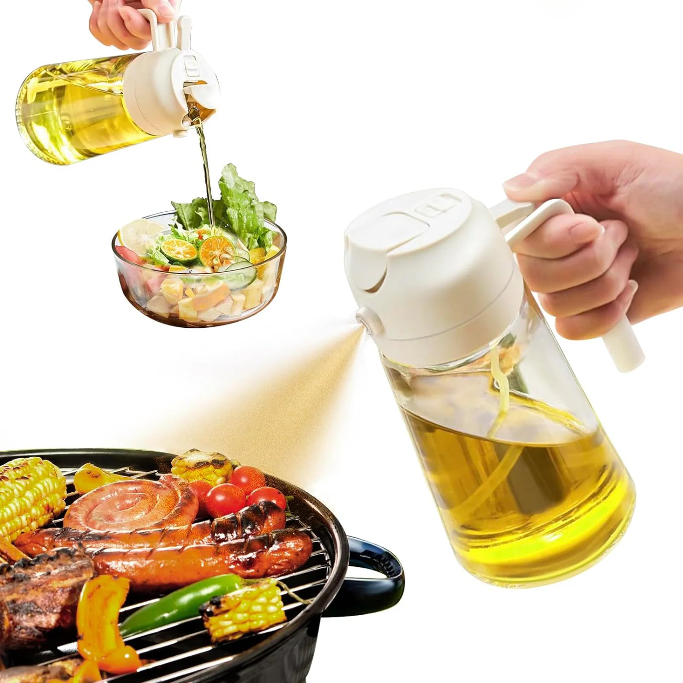 Grandeur Grove™ 2 in 1 Oil Dispenser